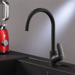 AM.PM F8007722 Like, смеситель для кухни с каналом для питьевой воды, черный, шт. - фото 226136