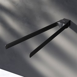 AM.PM A50A32622 Inspire V2.0, Двойная вешалка-вертушка для полотенец, 40 см, черный, шт - фото 227964