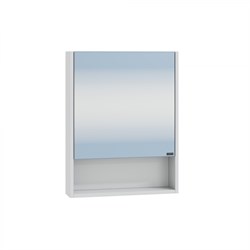 SANTA Зеркальный шкаф "Сити 50" универсальный, без подсветки - фото 228675