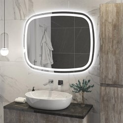 CEZARES Molveno Зеркало со встроенной подсветкой и датчиком движения, 12V, 220-240V, 1100x800x30 - фото 233117