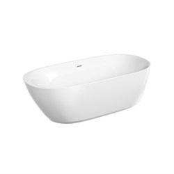 SANCOS Single Ванна акриловая отдельностоящая, размер 180х85 см, цвет белый - фото 237504