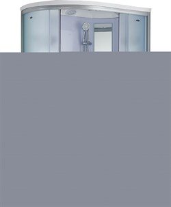 TIMO Standart Душевая кабина прямоугольная-асимметричная, размер 120х85 см, профиль - матовый / стекло - матовое, двери раздвижные - фото 237954