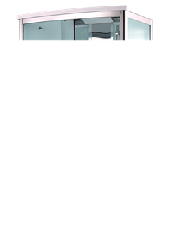 TIMO Comfort Душевая кабина прямоугольная-асимметричная, размер 120х90 см, профиль - хром / стекло - матовое, двери раздвижные - фото 238077