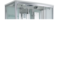 TIMO Comfort Душевая кабина прямоугольная, размер 140х88 см, профиль - хром / стекло - прозрачное, двери раздвижные - фото 238089