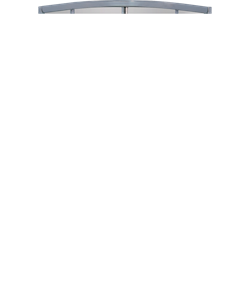 TIMO Tl Душевой уголок четверть круга, размер 100х100 см, профиль - хром / стекло - матовое, двери раздвижные - фото 238148