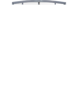 TIMO Tl Душевой уголок четверть круга, размер 80х80 см, профиль - хром / стекло - прозрачное, двери раздвижные - фото 238158