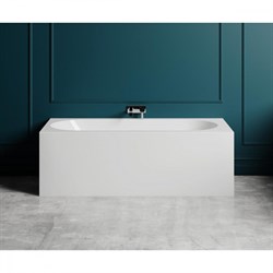 SALINI Fabia Ванна пристенная размер 180х80 см, белый - фото 242729