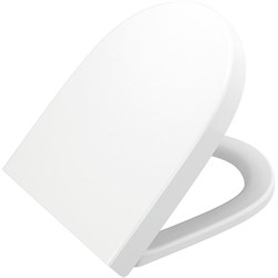 BELBAGNO Сиденье с металлическими креплениями, системой Soft close, цвет белый - фото 243737