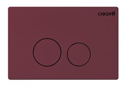 CREAVIT Кнопка для инсталляции TERRA берри матовый GP9002.08 - фото 244142