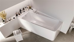 1MARKA Direct Ванна асимметричная размер 170х100 см, цвет белый - фото 244264