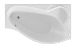 1MARKA Gracia Ванна асимметричная пристенная размер 170х100 см, цвет белый - фото 244616