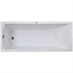 1MARKA Modern Ванна прямоугольная пристенная размер 190х80 см, цвет белый - фото 244721