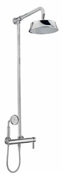 CEZARES Olimp Душевая стойка со смесителем для верхнего и ручного душа, исполнение хром - фото 247105