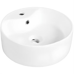 ESBANO Раковина накладная "BERYL" (white) диаметр 40 см - фото 248676