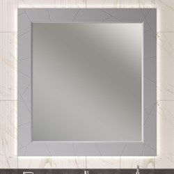 OPADIRIS Луиджи Зеркало с подсветкой 100 см, цвет серый матовый - фото 249121
