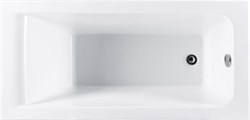 AQUANET Bright Ванна акриловая прямоугольная встраиваемая / пристенная размер 155x70 см с каркасом, белый - фото 257420