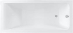 AQUANET Bright Ванна акриловая прямоугольная встраиваемая / пристенная размер 170x75 см с каркасом, белый - фото 257463
