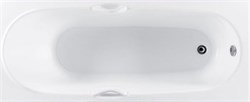AQUANET Dali Ванна акриловая прямоугольная встраиваемая / пристенная размер 170x70 см с каркасом, белый - фото 257605