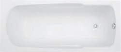 AQUANET Extra Ванна акриловая прямоугольная встраиваемая / пристенная размер 160x70 см с каркасом, белый - фото 257618
