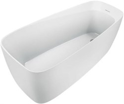 AQUANET Family Ванна акриловая асимметричная отдельностоящая / пристенная размер 170x80 см, белый - фото 257759