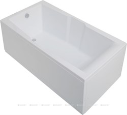 AQUANET Vega Ванна акриловая прямоугольная встраиваемая / пристенная размер 190x100 см с каркасом, белый - фото 258288