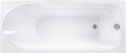 AQUANET West Ванна акриловая прямоугольная встраиваемая / пристенная размер 170x70 см с каркасом, белый - фото 258364