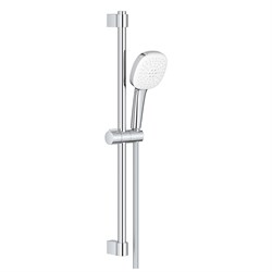 GROHE Tempesta Cube 110 Душевой гарнитур, 2 режима струи, душевая штанга 600 мм, шланг 1750 мм, хром GROHE-26748003 - фото 262917
