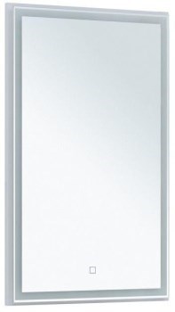 AQUANET Зеркало Nova Lite 50 белый LED NEW - фото 265020