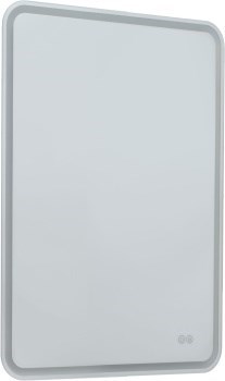 AQUANET Зеркало Ирис 60x80 с подсветкой LED - фото 265125