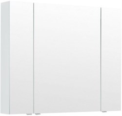 AQUANET Зеркальный шкаф Алвита New 100 Белый матовый - фото 265293
