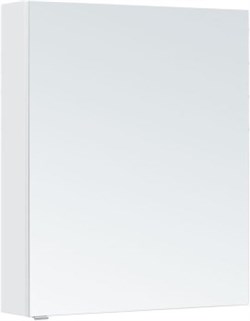 AQUANET Зеркальный шкаф Алвита new 70 белый матовый - фото 265360