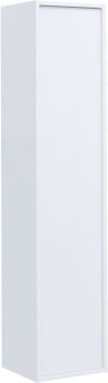 AQUANET Шкаф-Пенал подвесной Lino (Flat) 35 белый глянец - фото 265612