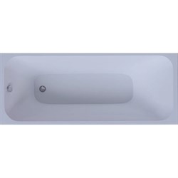 AQUATEK Мия Ванна пристенная прямоугольная без панелей, каркаса и слив-перелива размер 180x70 см, белый - фото 268192