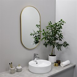 FIXSEN Зеркало с светодиодной подсветкой овальное 100х50 FX-3100G - фото 270691