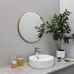 FIXSEN Зеркало с светодиодной подсветкой круглое 70х70 FX-1070G - фото 270924