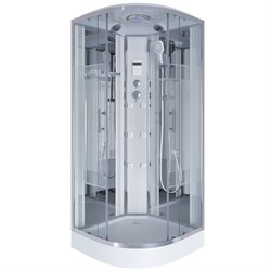 NIAGARA Ultra Душевая кабина 1/4 круга размер 120x120 см, профиль - хром / стекло - прозрачное с рисунком NIAGARA70120164 - фото 274006