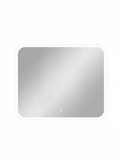 CONTINENT Зеркало с подсветкой прямоугольное (ШxВ) 70x80 см, сенсор, цвет белый - фото 277273