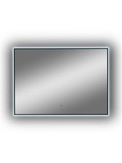 CONTINENT Зеркало с подсветкой прямоугольное (ШxВ) 70x100 см, бесконтактный сенсор, цвет белый - фото 277514