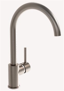 VITRA Minimax S Смеситель для кухни, матовый никель A4209134EXP - фото 280663