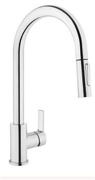 VITRA Masterline Смеситель для кухни, с выдвижным изливом, хром A42145EXP - фото 280674