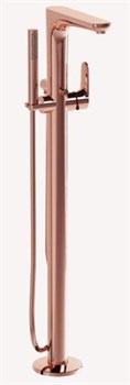 VITRA Root Round Напольный смеситель, медь A4274126EXP - фото 280852