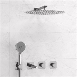 WASSERKRAFT A4651.294.295.090.117.271.087.127 Встраиваемый комплект для ванны с верхней душевой насадкой, лейкой, хром WASSERKRAFT A4651.294.295.090.117.271.087.127 - фото 285093