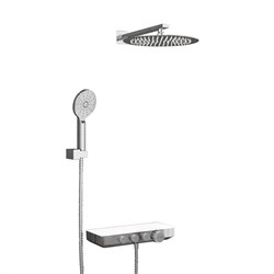 WASSERKRAFT A8599.090.116.010.127.011 Thermo Встраиваемый комплект для душа с верхней душевой насадкой и лейкой WASSERKRAFT A8599.090.116.010.127.011 Thermo - фото 285175