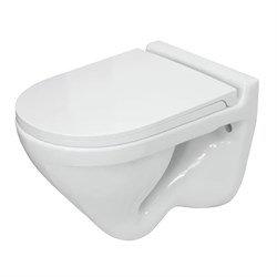 SANITA LUXE Унитаз подвесной Attica 345х495х400 с сидением микролифт (WC.WH/Attica/DM/WHT.G/S1) WC.WH/Attica/DM/WHT.G/S1 - фото 292348