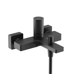 SANCOS Nexus Смеситель для ванны и душа, черный матовый, арт. SC9014MB SC9014MB - фото 302224