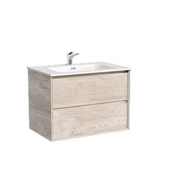 SANCOS Marmi 2.0 Тумба подвесная 690х445х520 с двумя ящиками оснащенными доводчиками скрытого монтажа, дуб галифакс натуральный, арт. MR2.070EG MR2.070EG - фото 302421