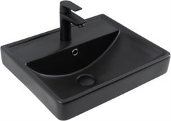 AQUANET Раковина Ирис 50 черная матовая AQUANET-329246 - фото 308495