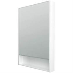 1MARKA Зеркальный шкафчик (ШxВ) 60x90 см, белый У83225 - фото 309703