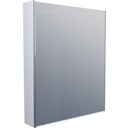 1MARKA Зеркальный шкафчик (ШxВ) 60x80 см, белый У29560 - фото 309735