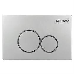 AQUAme Панель смыва для инсталляции, сатин AQM4101S - фото 310844